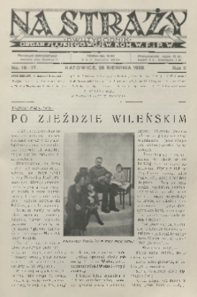 Na Straży : organ Śląskiego Wojew. Kom. W. F. i P. W. R.2, 1928, nr 16-17
