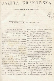 Gazeta Krakowska. 1807 , nr 77