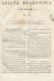 Gazeta Krakowska. 1807 , nr 86