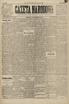 Gazeta Narodowa. 1896, nr 42
