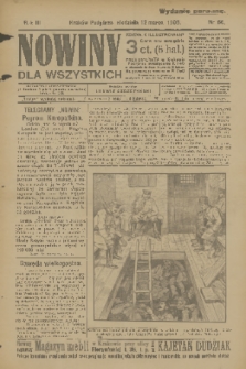 Nowiny dla Wszystkich : dziennik ilustrowany. R.3, 1905, nr 66