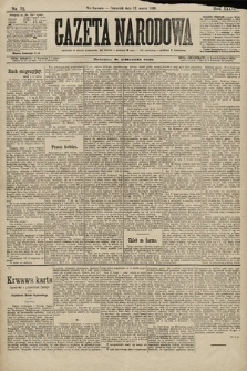 Gazeta Narodowa. 1896, nr 72