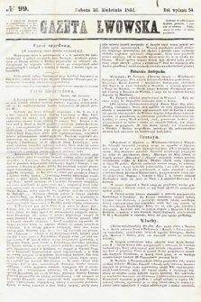 Gazeta Lwowska. 1864, nr 99