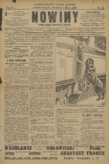 Nowiny : dziennik niezawisły demokratyczny illustrowany. R.6, 1908, nr 52