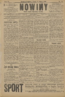 Nowiny : dziennik niezawisły demokratyczny illustrowany. R.6, 1908, nr 73