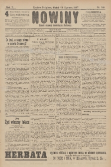 Nowiny : dziennik niezawisły demokratyczny illustrowany. R.5, 1907, nr 166
