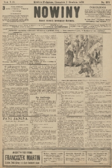Nowiny : dziennik niezawisły demokratyczny illustrowany. R.8, 1910, nr 277
