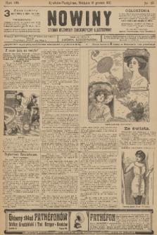 Nowiny : dziennik niezawisły demokratyczny illustrowany. R.8, 1910, nr 291