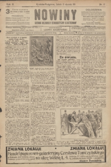 Nowiny : dziennik niezawisły demokratyczny illustrowany. R.9, 1911, nr 17