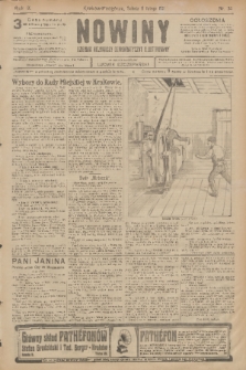 Nowiny : dziennik niezawisły demokratyczny illustrowany. R.9, 1911, nr 34