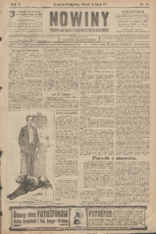 Nowiny : dziennik niezawisły demokratyczny illustrowany. R.9, 1911, nr 36