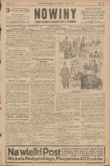 Nowiny : dziennik niezawisły demokratyczny illustrowany. R.9, 1911, nr 51