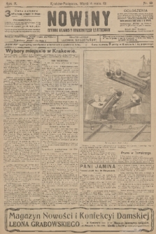 Nowiny : dziennik niezawisły demokratyczny illustrowany. R.9, 1911, nr 60