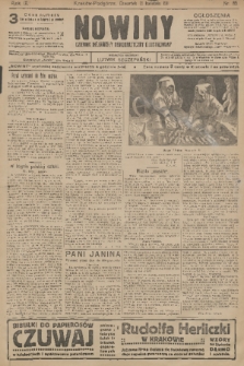 Nowiny : dziennik niezawisły demokratyczny illustrowany. R.9, 1911, nr 85