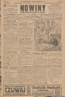 Nowiny : dziennik niezawisły demokratyczny illustrowany. R.9, 1911, nr 90