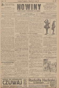 Nowiny : dziennik niezawisły demokratyczny illustrowany. R.9, 1911, nr 112