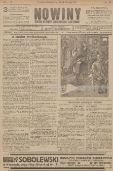 Nowiny : dziennik niezawisły demokratyczny illustrowany. R.9, 1911, nr 113