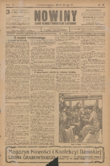 Nowiny : dziennik niezawisły demokratyczny illustrowany. R.9, 1911, nr 121