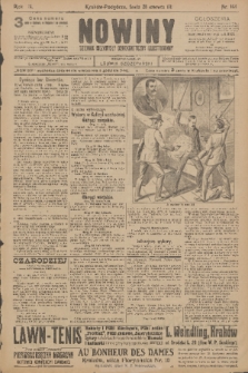 Nowiny : dziennik niezawisły demokratyczny illustrowany. R.9, 1911, nr 144