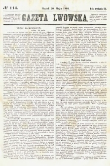 Gazeta Lwowska. 1864, nr 114