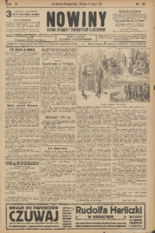 Nowiny : dziennik niezawisły demokratyczny illustrowany. R.9, 1911, nr 152