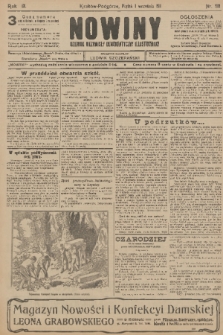 Nowiny : dziennik niezawisły demokratyczny illustrowany. R.9, 1911, nr 198