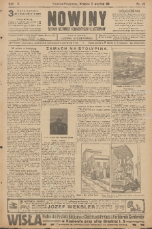 Nowiny : dziennik niezawisły demokratyczny illustrowany. R.9, 1911, nr 211