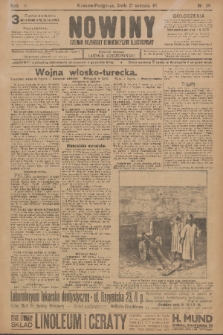 Nowiny : dziennik niezawisły demokratyczny illustrowany. R.9, 1911, nr 219