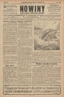 Nowiny : dziennik niezawisły demokratyczny illustrowany. R.9, 1911, nr 253