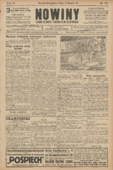 Nowiny : dziennik niezawisły demokratyczny illustrowany. R.9, 1911, nr 256