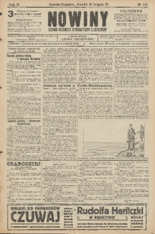 Nowiny : dziennik niezawisły demokratyczny illustrowany. R.9, 1911, nr 273