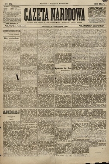 Gazeta Narodowa. 1896, nr 262