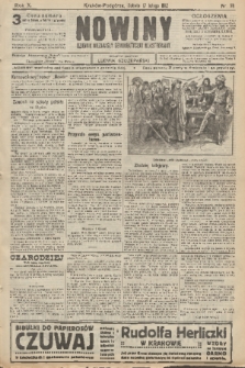 Nowiny : dziennik niezawisły demokratyczny illustrowany. R.10, 1912, nr 38