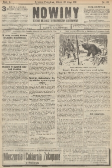 Nowiny : dziennik niezawisły demokratyczny illustrowany. R.10, 1912, nr 40
