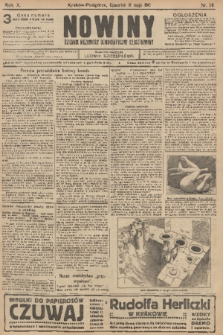 Nowiny : dziennik niezawisły demokratyczny illustrowany. R.10, 1912, nr 110