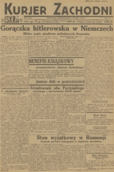 Kurjer Zachodni Iskra : dziennik polityczny, gospodarczy i literacki. R.24, 1933, nr 37