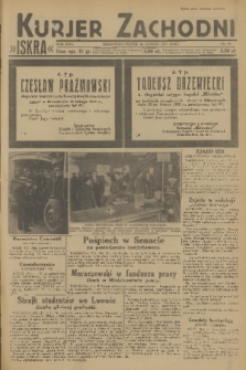 Kurjer Zachodni Iskra : dziennik polityczny, gospodarczy i literacki. R.24, 1933, nr 55