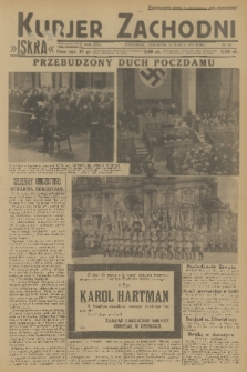 Kurjer Zachodni Iskra : dziennik polityczny, gospodarczy i literacki. R.24, 1933, nr 82