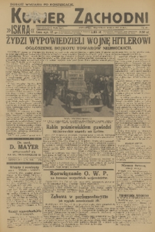 Kurjer Zachodni Iskra : dziennik polityczny, gospodarczy i literacki. R.24, 1933, nr 87 [po konfiskacie]