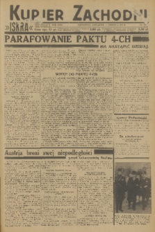 Kurjer Zachodni Iskra : dziennik polityczny, gospodarczy i literacki. R.24, 1933, nr 150