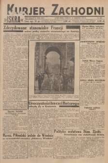 Kurjer Zachodni Iskra : dziennik polityczny, gospodarczy i literacki. R.24, 1933, nr 228