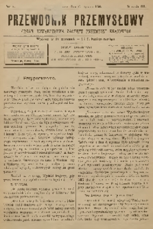 Przewodnik Przemysłowy : organ Towarzystwa Zachęty Przemysłu Krajowego. R.3, 1898, nr 2