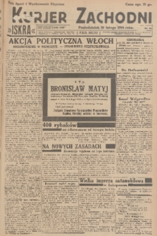 Kurjer Zachodni Iskra. R.25, 1934, nr 56
