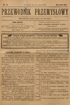 Przewodnik Przemysłowy. R.8, 1903, nr 11