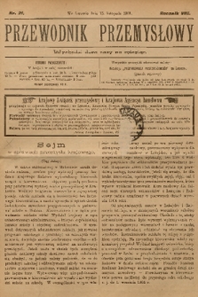 Przewodnik Przemysłowy. R.8, 1903, nr 21
