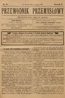 Przewodnik Przemysłowy. R.10, 1905, nr 16