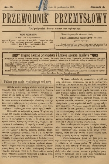 Przewodnik Przemysłowy. R.10, 1905, nr 18