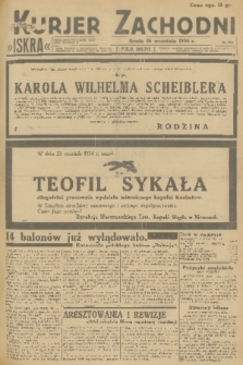 Kurjer Zachodni Iskra. R.25, 1934, nr 264