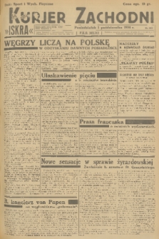 Kurjer Zachodni Iskra. R.25, 1934, nr 269