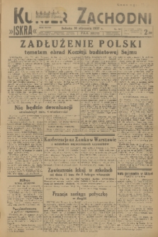 Kurjer Zachodni Iskra. R.28, 1937, nr 30